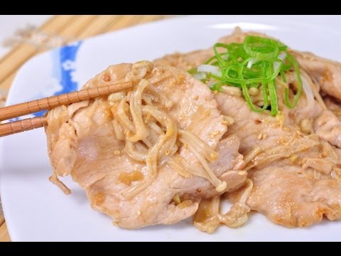 หมูผัดมิโซะ Stir-fry Pork with Miso