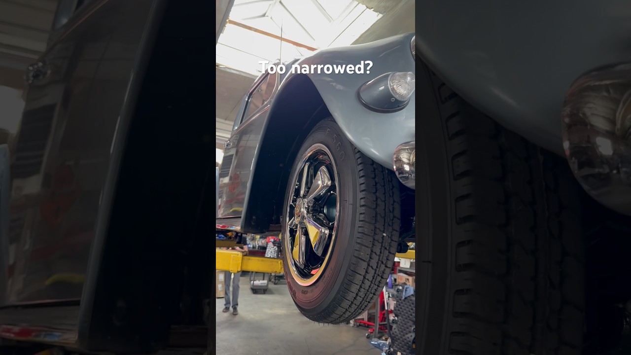 1956 VW Oval Sunroof under the knife 