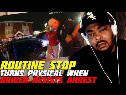 Routine Stop Turns Physical When Driver Resists Arrest