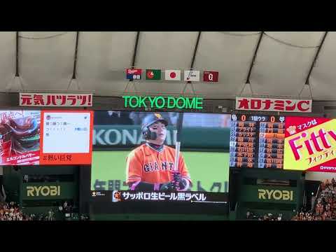 【2023.9.8】丸佳浩 登場曲 夜をこえて／HONEBONE