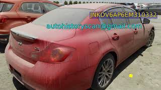JNKDV6AP6EM310332 INFI G25 2014 JNKDV6AP6EM310332 INFI G25 2014