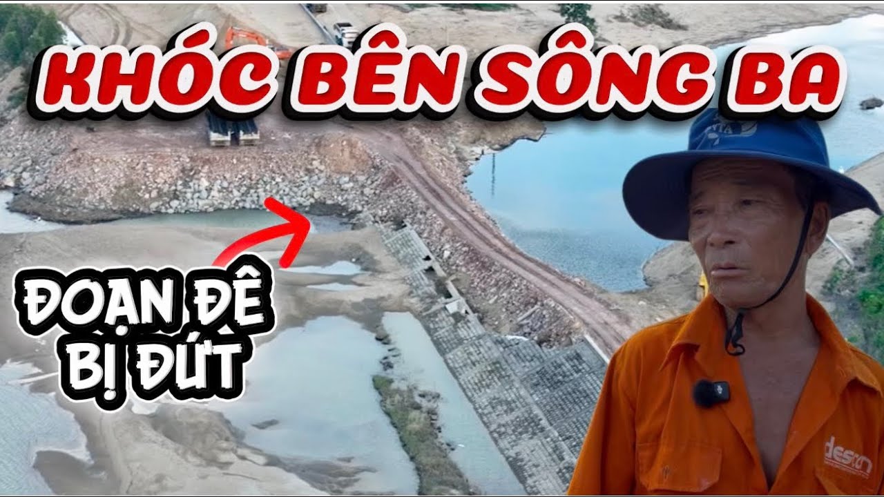 Tiếng Khóc Khổ Đau Trên Nhánh Sông Ba Mới Sau Lũ