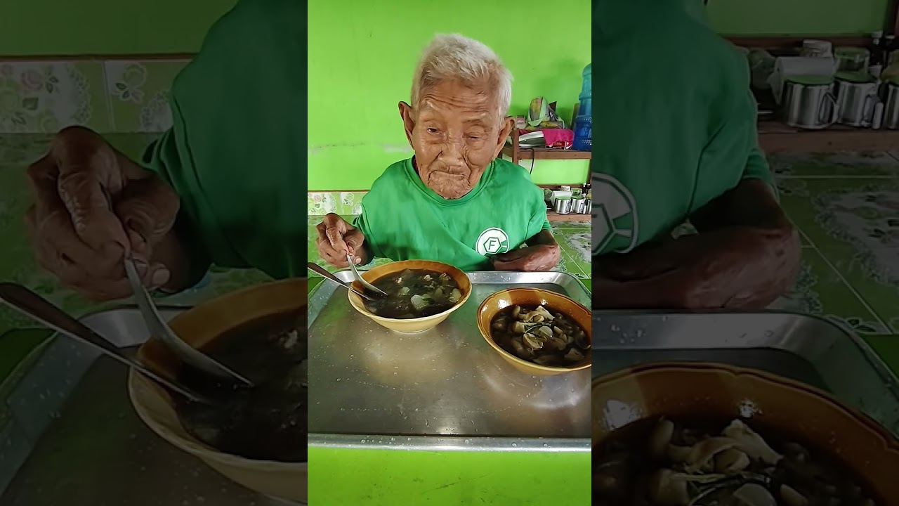 คุณยายกินข้าวต้มจืดอร่อยๆจ้า#buapan #เมนูอาหารบ้านๆ #thaifood #คุณยายกินข้าว 