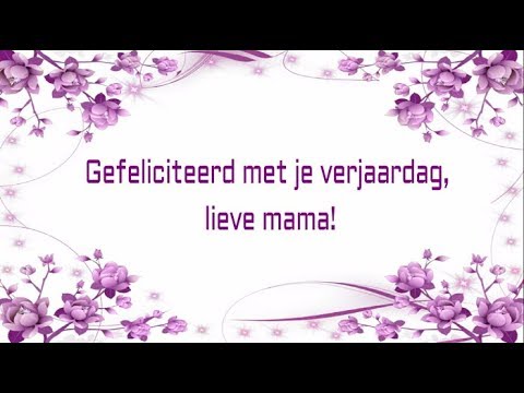 Video: Gelukkige verjaardag groete aan tante van niggie in prosa