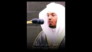 وَيَطُوفُ عَلَيْهِمْ وِلْدَانٌ مُخَلَّدُونَ ~ تلاوة كردية جميلة تريح النفوس للشيخ ياسر الدوسري 😴🤍