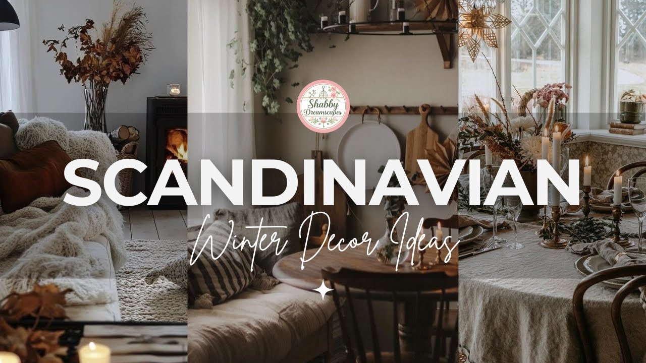 Hygge Vibes: Scandinavian-Inspired Winter Interiors - YouTube