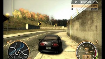 NFS Most Wanted Blacklist # 10 Baron Defeated