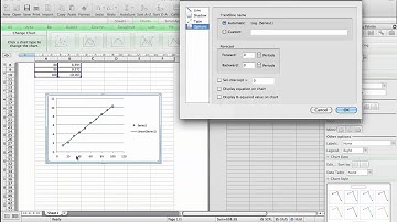 Creating Line of Best Fit and Error Bars in Excel