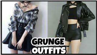 TOP 10 KOREAN GRUNGE OUTFITS IDEAS FOR GIRLS 2020 🇰🇷