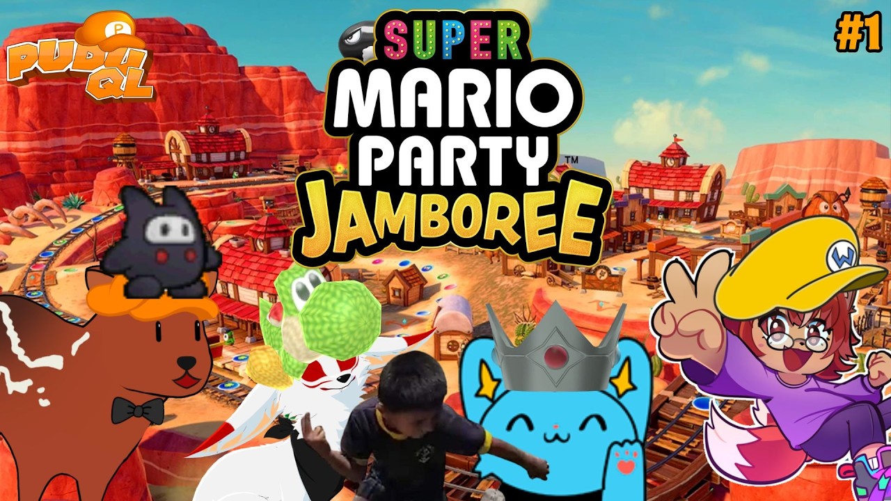 ¿Eso Tilín en Mario Party? ft. @KazenoAdan @Foxther @sami_sonic