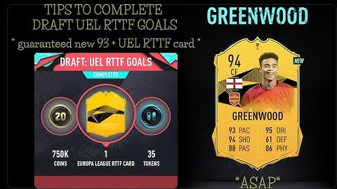 *Guaranteed* new 93+ UEL RTTF card || draft UEL RTTF goals || weekly objectives #48 || pacybits 20