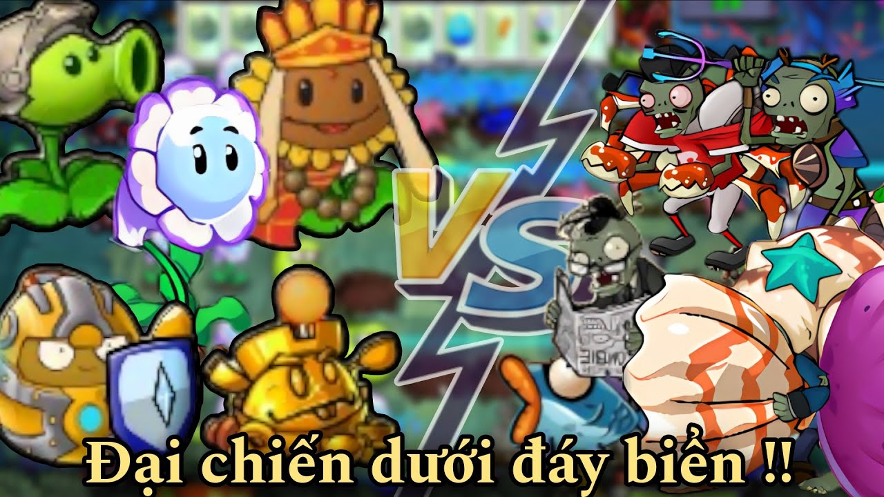 Plants vs Zombies Dragon Palace: Đại chiến dưới đáy đại dương !!