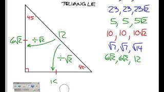 7 4 Special Right Triangles