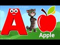 Alphabet, ABC song, ABCD, A to Z, Kids rhymes, collection for writing along dotted lines for toddler