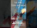 AVATAR VOICR ACTORS BENDING-Toph and Iroh #shorts #avatarthelastairbender #atla