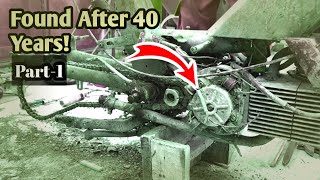 Abandoned 1971 BABETTA 207 Full Restoration – From Rust to Ride | Vintage Pedal Motorcycle Revival