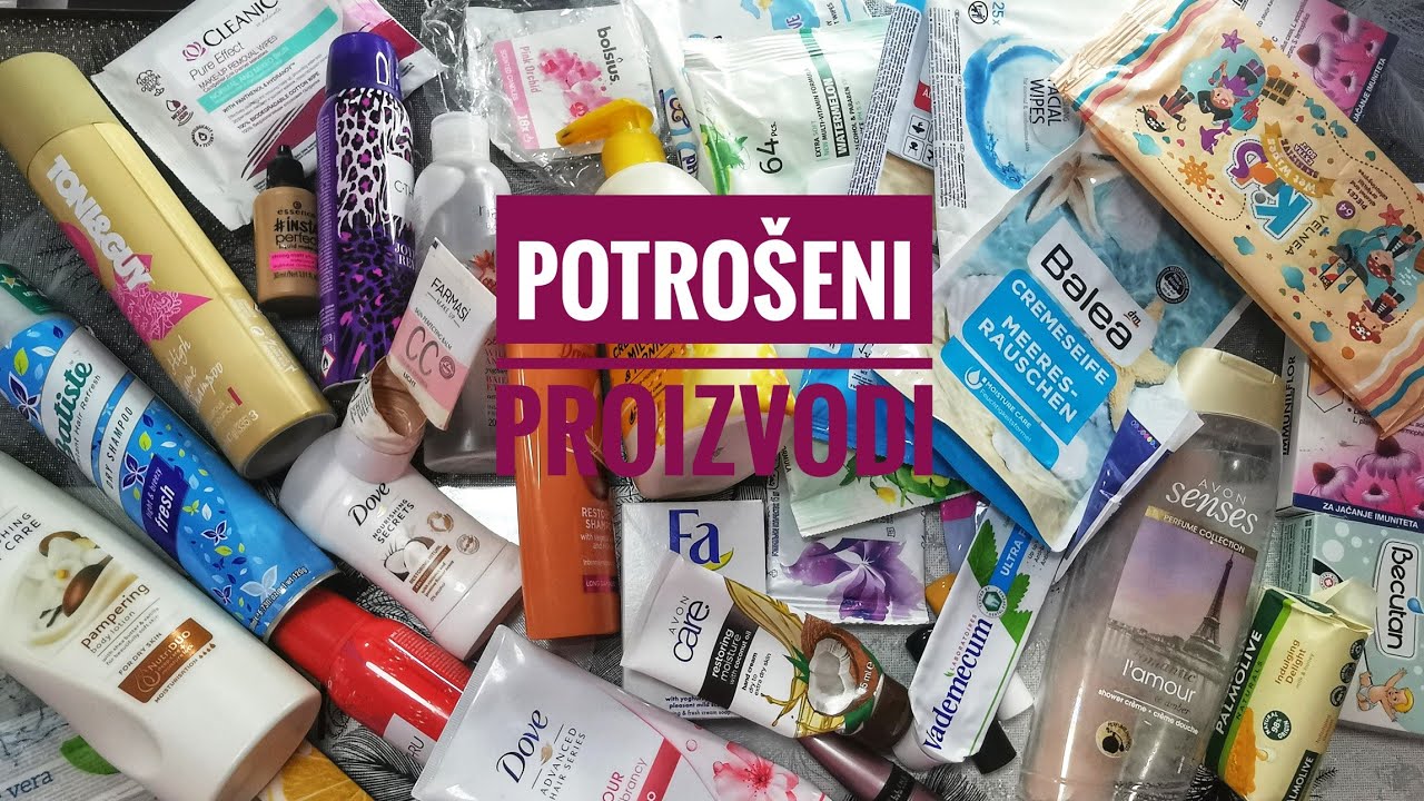Potrošeni proizvodi/Empties 🗑️🗑️