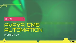 Avaya CMS Automation