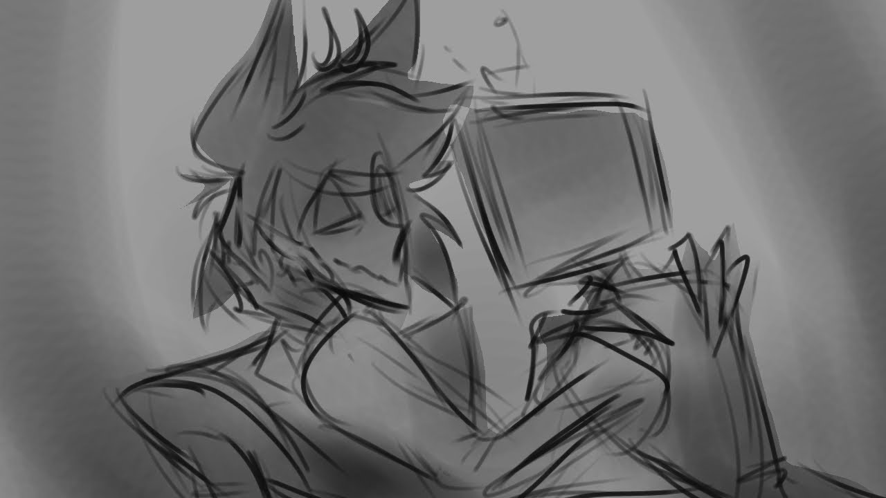 Radiostatic Animatic - AU: Vox and Alastor have a shared-frequency mind-connect fever dream