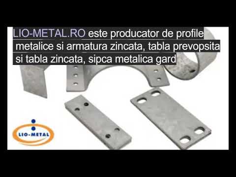 LIO METAL srl producator profile metalice zincate, tabal zincata, tabla vosita, sipca gard metalica