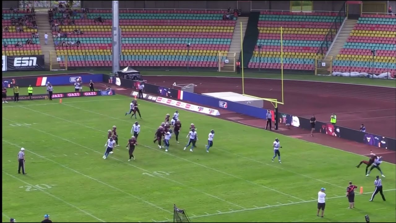 Devan Burrell 2024 ELF season. 2X special teams player of the year. Film for scouts