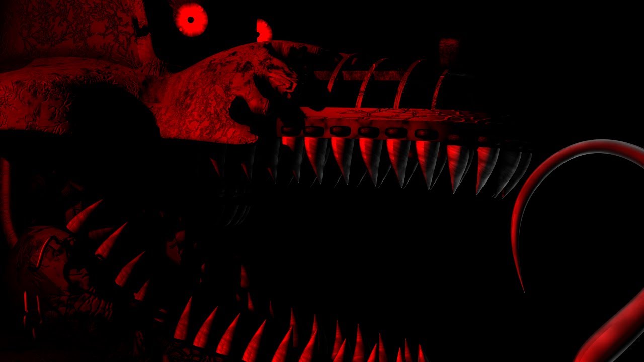 Who's hiding behind the closet?Meet the Nightmare Foxy.