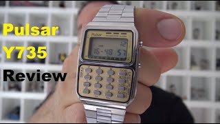 Pulsar Y735 Review - Ep 88 - Vintage Digital Watches