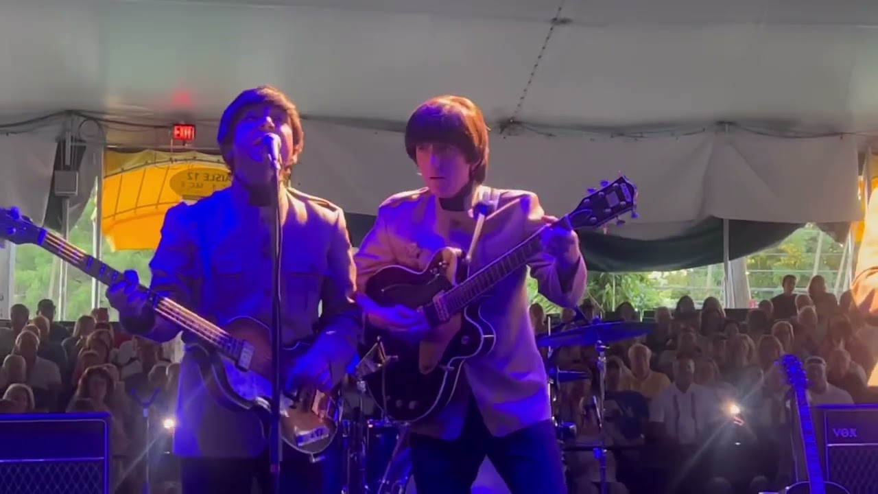 The Fab four please please me