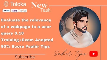 Evaluate the relevancy of a webpage to a user query 0.10 Training+Exam Acepted 90% Score #sahir Tips