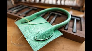 How To Make Rolled Handles - Leather Craft Rolled Handles Step-By-Step Guide
