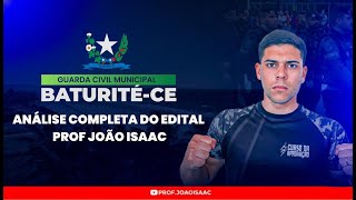 The official announcement has been released!!! GCM Baturité: Complete Analysis | Professor João I... The official announcement has been released!!! GCM Baturité: Complete Analysis | Professor João I...
