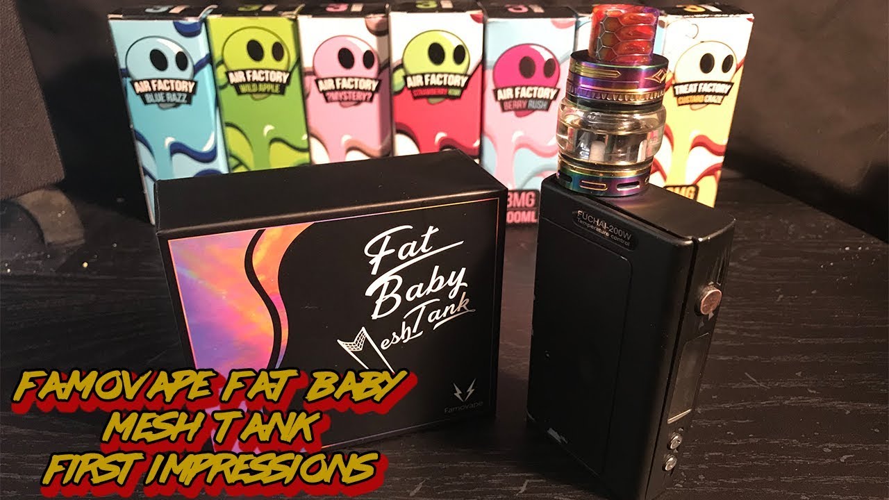Famovape Fat baby mesh Tank First Impressions