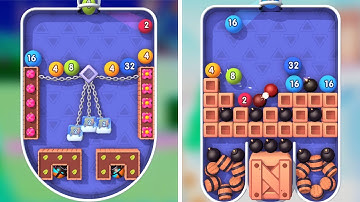Bubble Buster 2048 - All Levels Gameplay Android, iOS