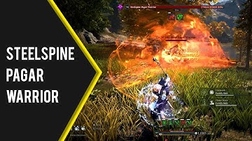 Bless Unleashed  - Steelspine Pagar Warrior solo - Lion Mage