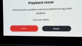 How To Resolve F1TV Error Code TM403?