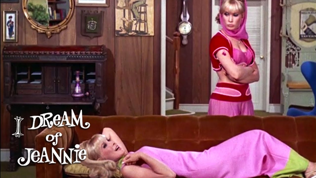 Jeannie And Her Sister Argue Over Tony | I Dream Of Jeannie
