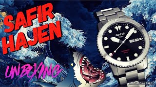 Affordable Microbrand Diver from Sweden - Safir Hajen!