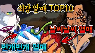 [원피스] 최강의 악마의열매 TOP10