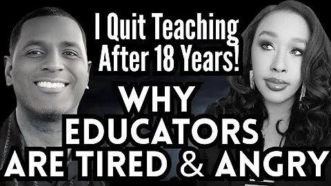 I Quit Teaching After 18 Years! A Former Teacher EXPOSES the Real Reason Schools Are Falling Apart