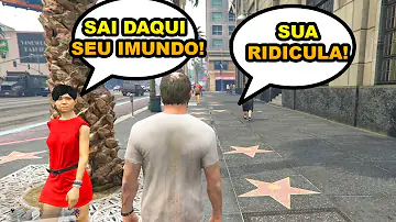 Como interagir com as pessoas GTA V?