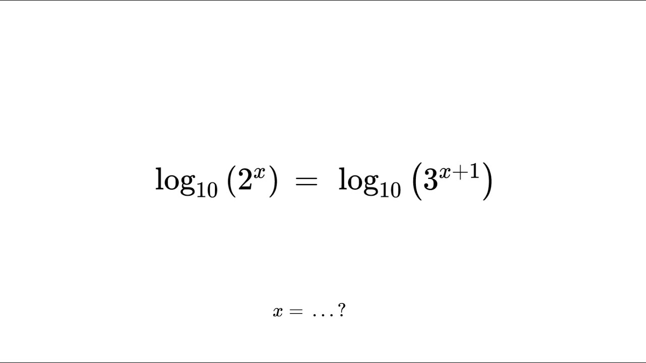 Problem 14 Log 2 And 3 YouTube problem-14-log-2-and-3-youtube