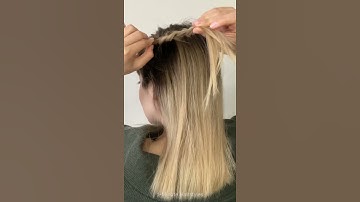 Easy Half Up Hairstyle with Claw Clip😍 #viral #fyp