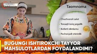 OLOV PAZANDA 209-MAVSUM 4-QISM BUGUNGI ISHTIROKCHI TAYYOR MAHSULOTLARDAN FOYDALANDIMI?