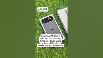 📍Visit us in Kamla Nagar 📱 Call/WhatsApp: 7827838440, 9971960889. #apple  #iphone17air