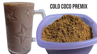 Cold Coco Premix Recipe | Coco Premix | Homemade Cold Coco Recipe | Hunger Zone