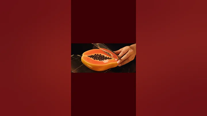 Glass Papaya Slicing ASMR #papaya #asmr #glasscutting #satisfying #relax #relaxation #like