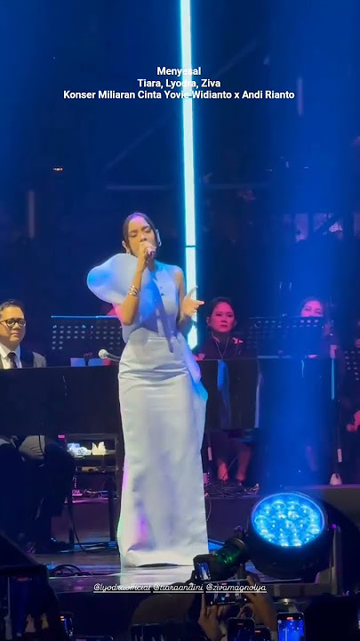 Tiara Andini, Lyodra, Ziva Magnolya- Menyesal di Konser Miliaran Cinta Yovie x Andi Rianto