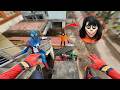 Pro 5 Spider-Man Battles ELECTRICIAN SERBIAN DANCING in Spider School ( Action POV )