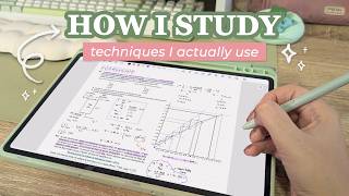 5 Study Techniques I Wish I Knew Sooner