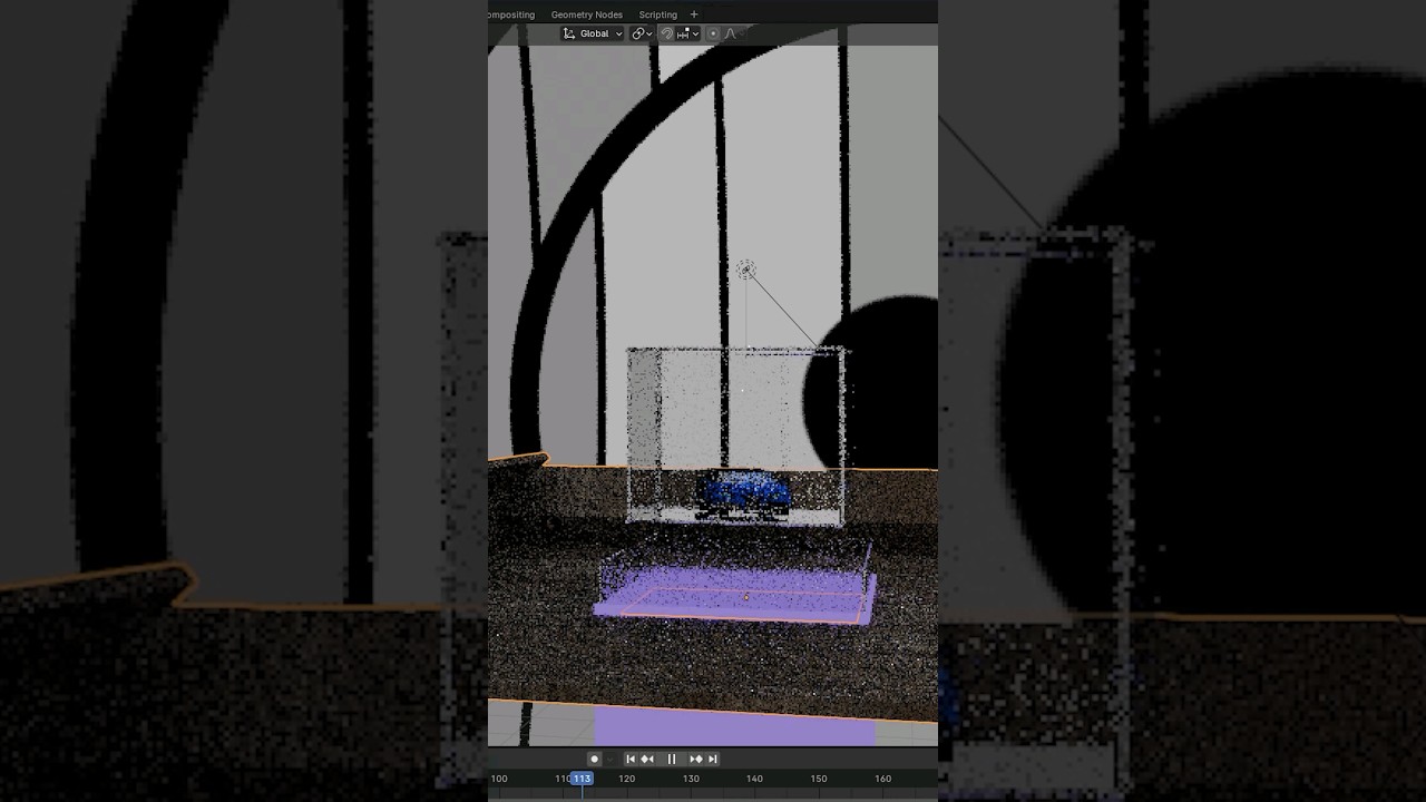 Behind the scenes of 3D Animation in Blender.
